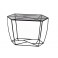 Meuble TV industriel 5 tiroirs, Modèle Home Loft, L 110 cm