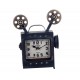 Horloge Industrielle à Poser : Mod Caméra Vintage 8 MM, H 22 cm