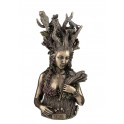 Statuette résine : Gaïa, La Déesse mère, H 26 cm