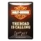 Plaque 3D métal Harley Davidson 20x30 cm : Road is calling