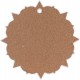 Set 4 Dessous de plat Céramique : Modèle Soleil Coloré, L 20 cm