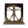 Figurine Résine : L'homme de Vitruve, Antic Line, H 22 cm