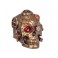 Crâne en résine Steampunk et Gothique, TerminaSkull, H 13 cm