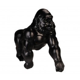 Statuette Gorille XL : Black Design, H 46 cm