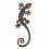Salamandre Gecko Porte-bonheur, Déco murale ou à poser, Modèle Kolor 1, H 35 cm