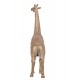 Statuette Grande Girafe Dorée, Collection ETHNIK, H 38 cm