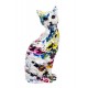 Statuette Design Pop Art : Le Grand Chat, Collection Ubik, H 25 cm