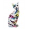 Statuette Design Pop Art : Le Grand Chat, Collection Ubik, H 25 cm