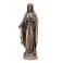 Figurine Antic Line Aspect Bronze, La Vierge Marie, H 28 cm