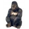 Statuette Gorille XL : Finition Antic Line, Mod 2, H 60 cm