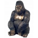 Statuette Gorille XXL : Finition Antic Line, Mod 2, H 60 cm
