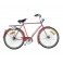 Déco murale métal : le vélo rouge XL, longueur 98 cm