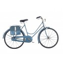 Déco murale métal : Le Vélo Rétro Bleu, L 86 cm