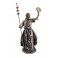 Statuette résine : L'archange Saint Michel, H 35 cm