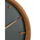 Grande horloge design Bois et Verre, Modèle Osmose, Diam 40 cm