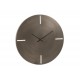 Horloge Design Métal, Modèle Osmose 2, Gris, Diam 50,5 cm