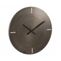 Horloge Design Métal, Modèle Osmose 2, Gris, Diam 76,5 cm