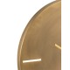 Horloge Design Métal, Modèle Osmose 2, Doré, Diam 50,5 cm