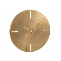 Horloge Design Métal, Modèle Osmose 2, Doré, Diam 51,5 cm