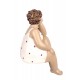 Figurine Thème Bord de Mer : Baigneuse rétro Assise, H 19 cm