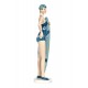 Figurine Bord de Mer : Baigneuse Rétros Debout 2 , Bleu, H 28 cm