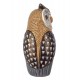 Figurine Hibou, Camaïeu de Marron, Collection Gatsby, H 17 cm