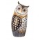 Figurine Hibou, Camaïeu de Marron, Collection Gatsby, H 17 cm