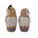 Set 2 Figurines Chouette et Hibou, Camaïeu de Marron, Gatsby, H 17 cm