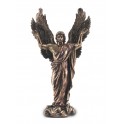 Statuette résine : L'archange Saint Michel, H 35 cm