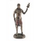 Statuette Résine Afrique : Eleggua Le Guerrier et Messager, H 22 cm