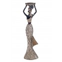 Statuette Africaine Debout, Collection Massabay, H 44 cm