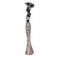 Statuette Africaine en pagne kita & Cruche 2, Collection Ethnik, H 42 cm