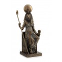 Statuette Egypte : Déesse Sekhmet Guerrière et Fille de Rê, H 20 cm