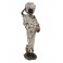 Statuette Africaine en pagne kita & Cruche 2, Collection Ethnik, H 42 cm