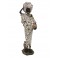 Statuette Africaine en Tenue Traditionnelle, Collection Dalaba, H 38,5 cm
