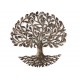 Déco murale fer : Arbre de vie, Anthracite & marron, Mod 5, H 60 cm