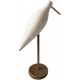 Déco Marine : Mouette stylisée sur Socle, Bois recyclé, H 40 cm