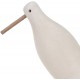 Déco Marine : Mouette stylisée sur Socle, Bois recyclé, H 40 cm