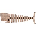 Déco murale Métal & Bois flotté : Poisson, L 40 cm