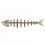 Déco murale Métal & Bois flotté : Poisson, L 40 cm