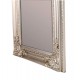 Grand miroir Baroque sur pied, encadrement dorée, hauteur 164 cm