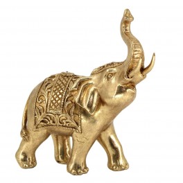 Figurine éléphant Résine : Modèle Bandai, Doré, L 13 cm