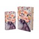 Set 2 Boites Livres : Femme et cheveux en fleurs, H 27 cm (Grand)