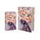 Set 2 Boites Livres : Femme et cheveux en fleurs, H 27 cm (Grand)