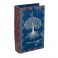 Boite Livre : Arbre de vie, Bleu, H 27 cm