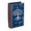 Boite Livre : Arbre de vie, Bleu, H 27 cm