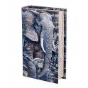 Boite Livre : Modèle Eléphant et Jungle, H 21 cm
