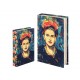 Set 2 Boites Livres : Frida Kahlo, Cheveux en fleurs, H 26 cm (Grand)