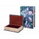 Set 2 Boites Livres : Femme Africaine tropicale, H 27 cm (Grand)