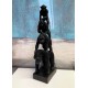 Statuette Gorille Aviateur, Finition Antic Line, H 34 cm